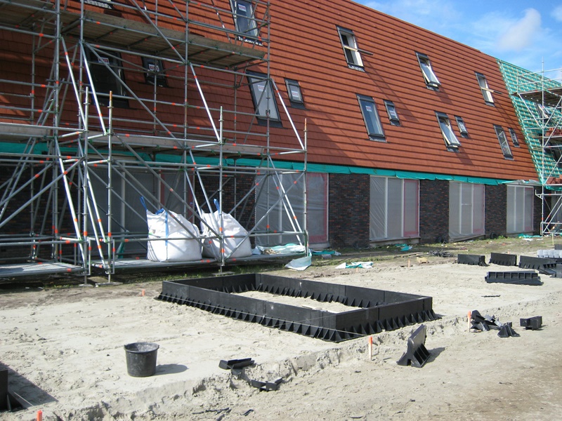 Shed foundation, plastic foundation - KLP - Lankhorst Recycling ...