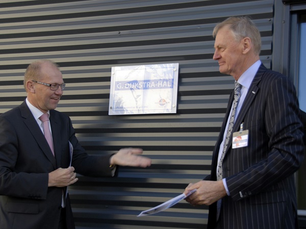 onthulling naam nieuwe productiehal
