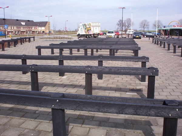 recycled plastic fencing