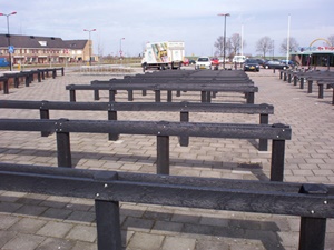 recycled plastic fencing