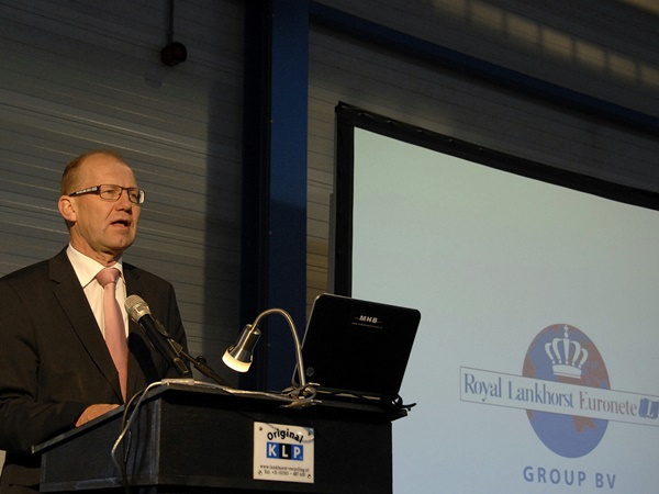 Joop Atsma opent hal Lankhorst Engineered Products