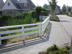 recycled plastic fencing