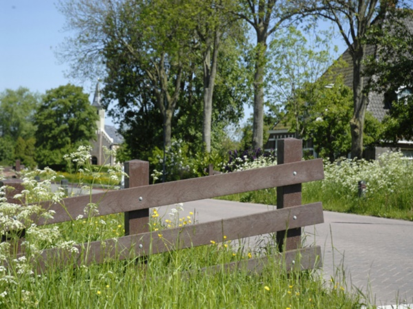 recycled plastic fence
