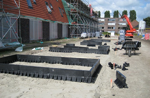 Kunststof fundatiebalken